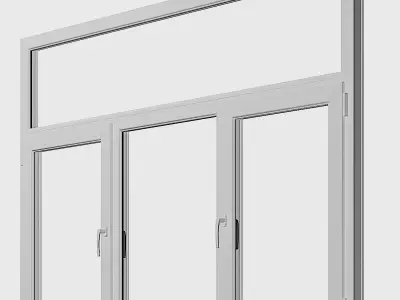windows set of 3D model