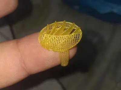 TURKISH STYLE RING 3D print model