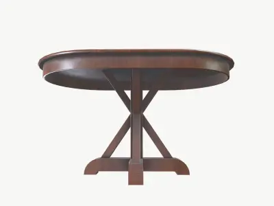 Dining table Low-poly 3D model get