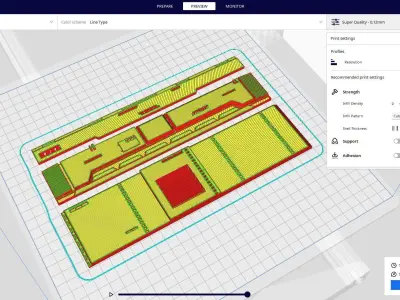 scifi wall architect interior1 3D print model