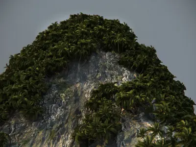 Thailand Rock 4 3D model