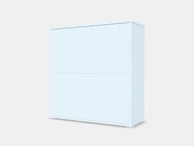 IVAR cabinet with doors 3D model