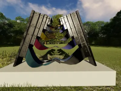 Fiesta Andina  Edgar Negret 3D model