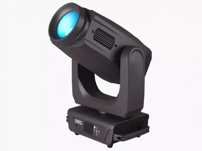 Moving Light Low-poly 3D model