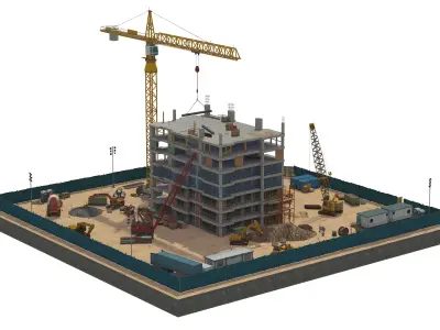  Under Construction Scene 3 in 1 