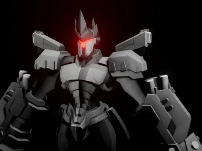 Dekka robot 3D model