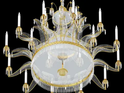 Chandelier LX-130 3D model