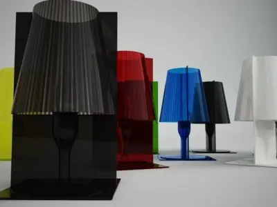 KARTELL TAKE LAMP 3D model