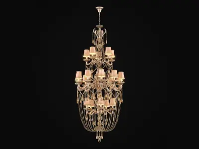697202 Fastosita Osgona Chandelier 3D model