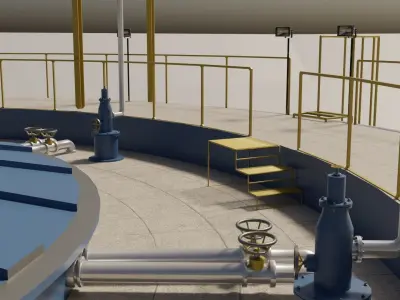 Refinery 2 3D model