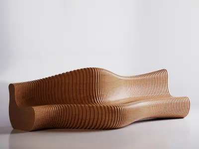 Parametric Bench  3D model purchase