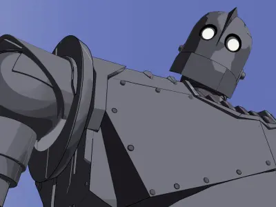 The Iron Giant 3D model