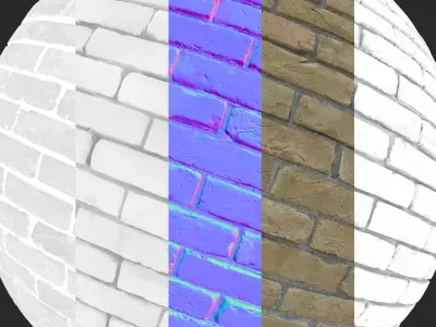 Bricks 09 - Scanned Materials Texture Texture