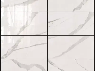 ABK Sensi Wide Statuario Apuano 600x1200 3D model