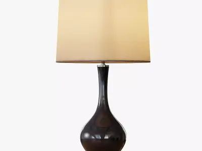 Rejuvenation Colored Glass Table Lamp - Tall 3D model