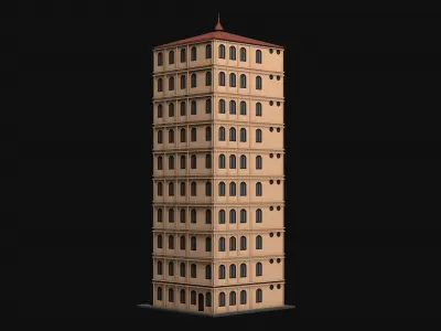 Building House v3 Civic Building 3D model