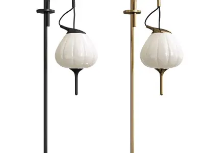 VONN Lighting Lecce Integrated LED Table Lamp Low-poly 3D model