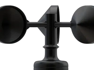 Wind Direction Sensor Transmitter 01 3D model