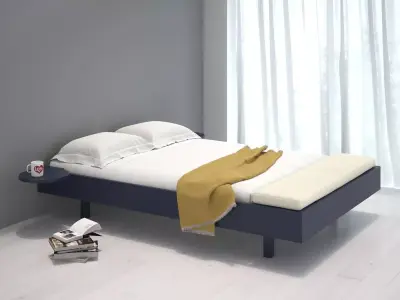 Siamo 04 Bed 3D model
