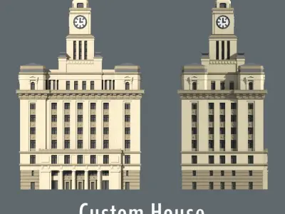 Concession Era Shanghai 3D print model