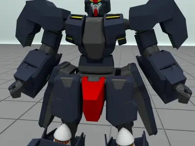 GN-008RE Seravee II 3D model