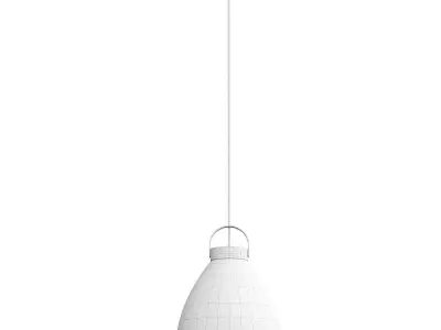 Cloche pendant light 3D model