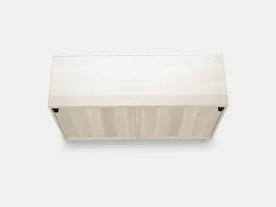 BESTA Storage combination with doors 57 Low-poly 3D model