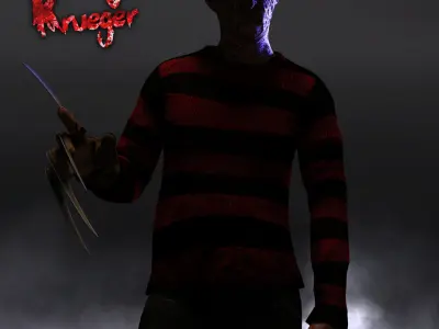 Freddy Krueger For G8M And G81M  3D model