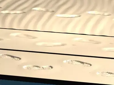 Foot prints2 3D model