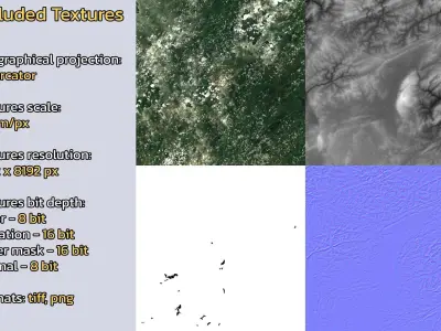 Rongcheng China City Landscape 3D Model 3D model