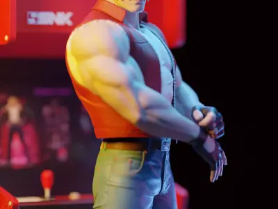 Terry Bogard by ES Monster 3D print model