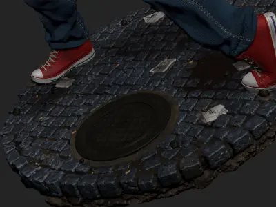 Terry character from street fighter 3D print model