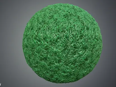 Stylized Grass Vol 17 - Hand Painted Texture Pack Texture