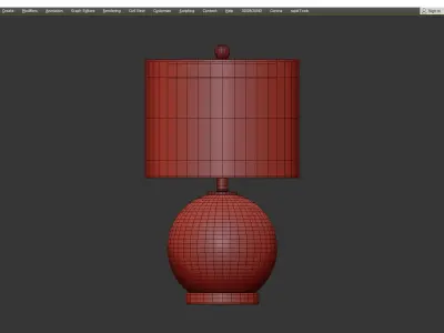 SAFAVIEH Lighting Lonni Table Lamp Low-poly 3D model