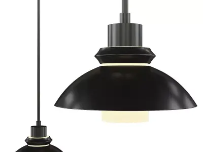 Staccato Adjustable Large Pendant Light Low-poly 3D model