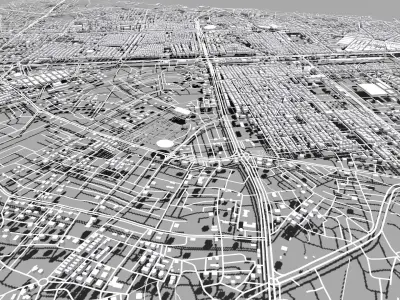 Cityscape Kayseri Turkey 3D model