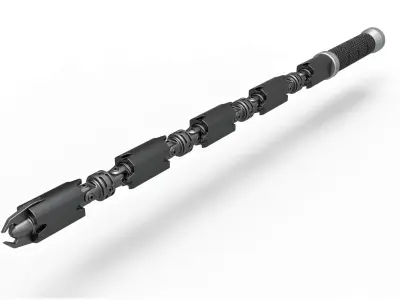 Weapon of Natasha Romanoff from movie Black Widow 2021 3D print model