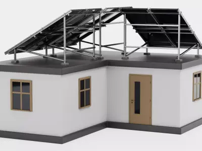 -Solar House V4- 3D model