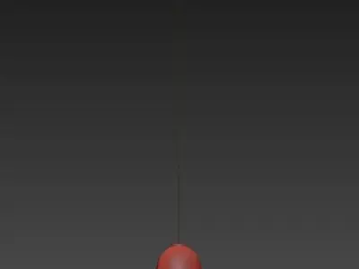 Contemporary outdoor pendant lighting 3D model purchase