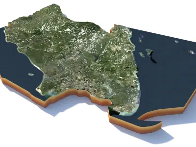 Johor Malaysia 3D model