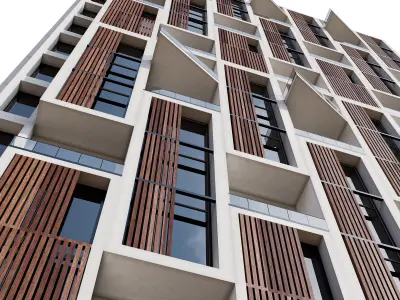 RESIDENTIAL BUILDING NO35 A 3D model