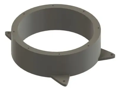 SPEAKER ADAPTERS RINGS SEAT CORDOBA AND IBIZA 99 -02 3D print model