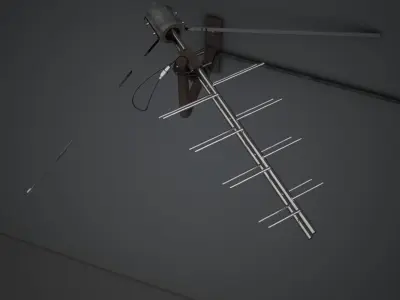 Antenna tv - tv 3D model