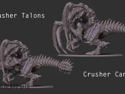 Xenoteras Crusher 3D print model