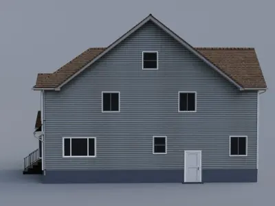 Low Poly House 30 Low-poly 3D model