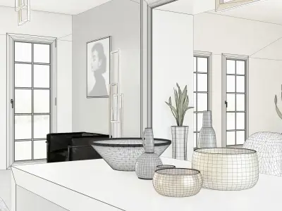 Summer Living 3D model