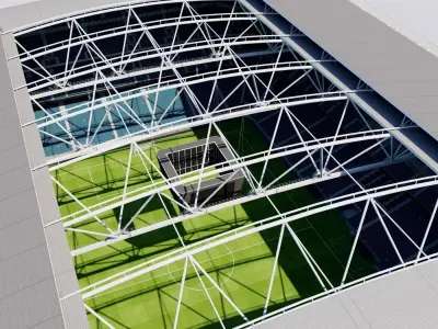 Friends Arena - Stockholm Sweden 3D model