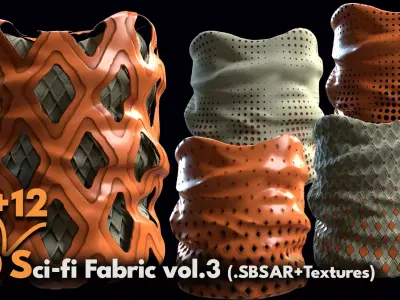 Sci-Fi Fabric vol 3 Texture