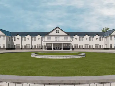 Senior House 3D model