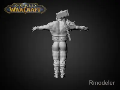 OrcWarior Trall 3D model